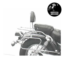 Sissybar z bagażnikiem Yamaha XV 535 / S Virago 1988-2003 Hepco Becker | 611402 00 02