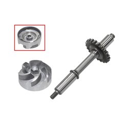 Wałek i wirnik pompy wody Kawasaki KVF 650 Brute Force, KVF 750 Brute Force, KRF 750 Teryx, KFX/KVF 700, Suzuki LT-V 700 Bronco | AT-10073A
