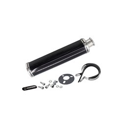 TŁUMIK TUNNINGOWY UNIWERSALNY ALUMINIUM03 (kolor: czarny)