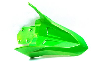 Obudowa błotnik przód- część górna zielony Barton Hyper 125 154FMI Motocykl 125