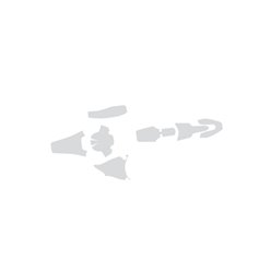 Okleina przeciwbłotna Husqvarna FC/TC, TE/FE Blackbird | E5609