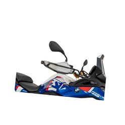 Osłony handguardów czarne BMW F 450 GS Hepco&Becker | 42126553 00 01
