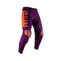 Spodnie MOTO 4.5 Indigo Fioletowy / Pomarańczowy, M Leatt | 5023032552