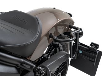 Stelaż pod sakwy skórzane Cutout Indian Scout Bobber czarny | 6267697