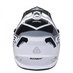 Kask Cross/Enduro Track Graphic Focus Black czarny/biały L Kenny Racing | 261-0303021-5633
