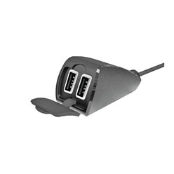 Ładowarka USB podwójna wodoodporna Usb-Fix Trek na kierownicę Ultra Fast Charge 5400mA 12 / 24V Lampa | 38828
