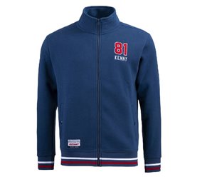 Bluza Kenny Racing Academy Cardigan niebieski M | 231-4603030-55