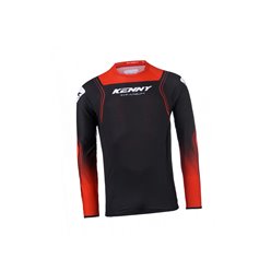 Koszulka cross/enduro Kenny Racing Titanium Red Czarny/Czerwony XXL | 251-3301011-5801
