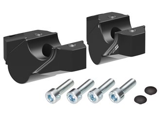 Podwyższenie kierownicy z przesunięciem Yamaha XT 1200 Z Super Ténéré 2013 - 2020 30 mm w górę, 25 mm w tył, czarne Hepco & Becker | 42454540 00 01