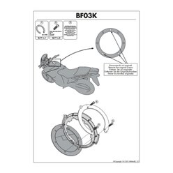 Mocowanie adapter tanklock Honda Kappa | BF03K