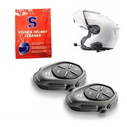 Interkom motocyklowy 2-pak Tour HD PL menu INTERPHONE | INTERPHOTOURHDTP