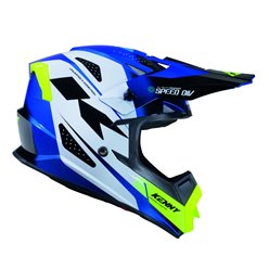 Kask Cross/Enduro Track Graphic Speed Neon Blue niebieski/biały / żółty XL Kenny Racing | 261-0303021-5732