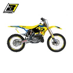 BLACKBIRD KOMPLET NAKLEJEK (OKLEIN) SUZUKI RM 125/250 2001-2025 DREAM 5