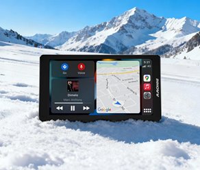 CarPlay AndroidAuto motocyklowy Innovv N2 BMW NAV DISPLAY | N2BMWNAV-DISPLAY