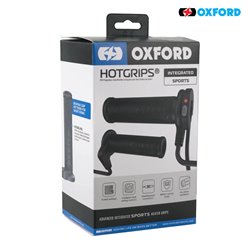 Manetki podgrzewane do motocykla Advanced Sport z przełącznikiem przy manetce EL Oxford | EL399