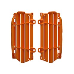 Osłony chłodnicy kratki KTM SX/SXF/XC/XC-F, EXC/EXC-F/XC/XCF-W, Husqvarna TE/FE, GAS GAS MC/MC-F/EC/EC-F/EW-F / EX/EX-F kolor pomarańczowy Polisport | 8500300002