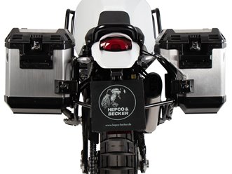 Stelaż Cutout + kufry boczne Xplorer Ducati DesertX 2022-2026 Hepco Becker | 6517638 00 01-00-40