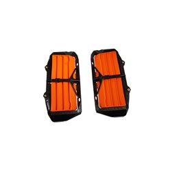 Osłony (kratki) wlotów chłodnic powiększonych KTM SX/SXF 125-450, EXC/EXCF 150-450, Gas Gas MC/MCF/EC/ECF/X/EXF 125-500, Husqvarna TC/FC/TX/FX 125-450, TE/FE 150-501 Pomarańczowy Racetech | GRKTMAR0019