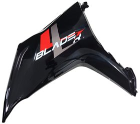 Obudowa przednia lewa czerwona Barton Blade R