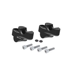Podwyższenie kierownicy z przesunięciem 30 mm w górę, 21 mm w tył czarne Honda NC 750 X / DCT 2021-2026 Hepco & Becker | 42459530 00 01