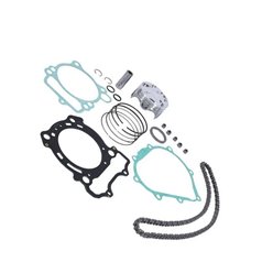 Zestaw naprawczy góry silnika Yamaha YZ 250 F/YZF250 (STD. +0.01MM = 76.96MM) (Tłok, uszczelki TOP-END, łańcuszek rozrządu) VERTEX | VTKTC23391B