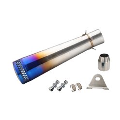 TŁUMIK TUNNINGOWY UNIWERSALNY STAL010 (kolor: niebieski)