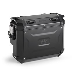 Kufer boczny 33L Monokey Cam Side - Wcięty KVGS33B KVOYAGER aluminiowy prawy kolor czarny anodowany Kappa | KVGS33BR