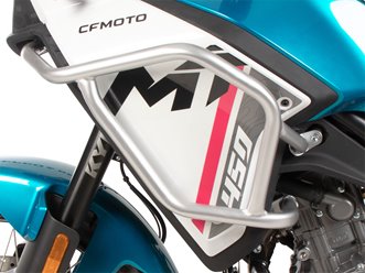 Tankguard srebrny do CF Moto 450 MT 2024 - 2025 Gmole górne (zbiornika) Hepco Becker