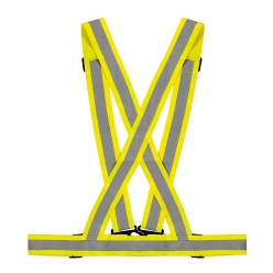 X-Belt odblaskowe pasy bezpieczeństwa, kolor fluo LAMPA