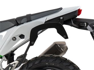 Stelaż boczny C-Bow na lewą stronę Kawasaki KLE 500/SE czarny Hepco&Becker | 6312558 00 01