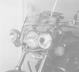 Zestaw lamp bocznych, dodatkowych Honda VT 750 D2 Black Widow Mit Scheibe 2001-2003 Hepco Becker | 400919 00 02