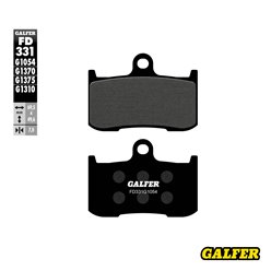 Klocki hamulcowe KH347 PÓŁMETALICZNE Galfer | FD331G1054