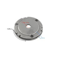 Bendix rozrusznika elektrycznego do skutera 2T 50cc śr.16mm Skuter