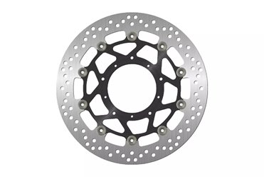 Tarcza hamulcowa przód Honda CRF1100 Africa Twin (310X100,5X4,5mm) (5X6,5mm) STRONA LEWA PŁYWAJĄCA (ŚRODEK ALUMINIOWY) | NG1935G