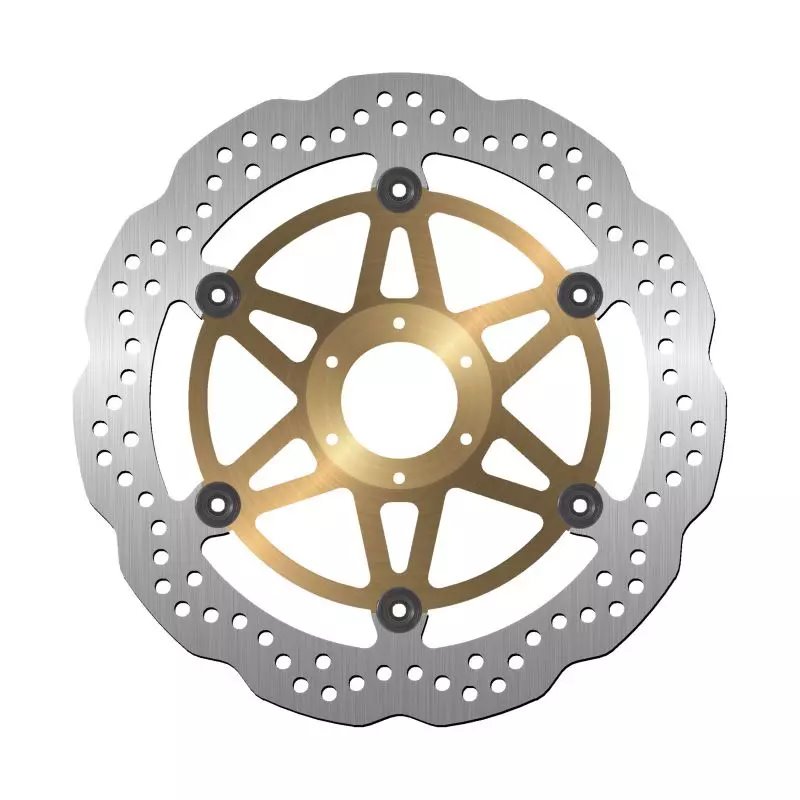 Tarcza hamulcowa przód Honda CBR 1100XX Super Blackbird (310x58x5mm) (6x6,25mm) WAVE Pływająca | NG1114X