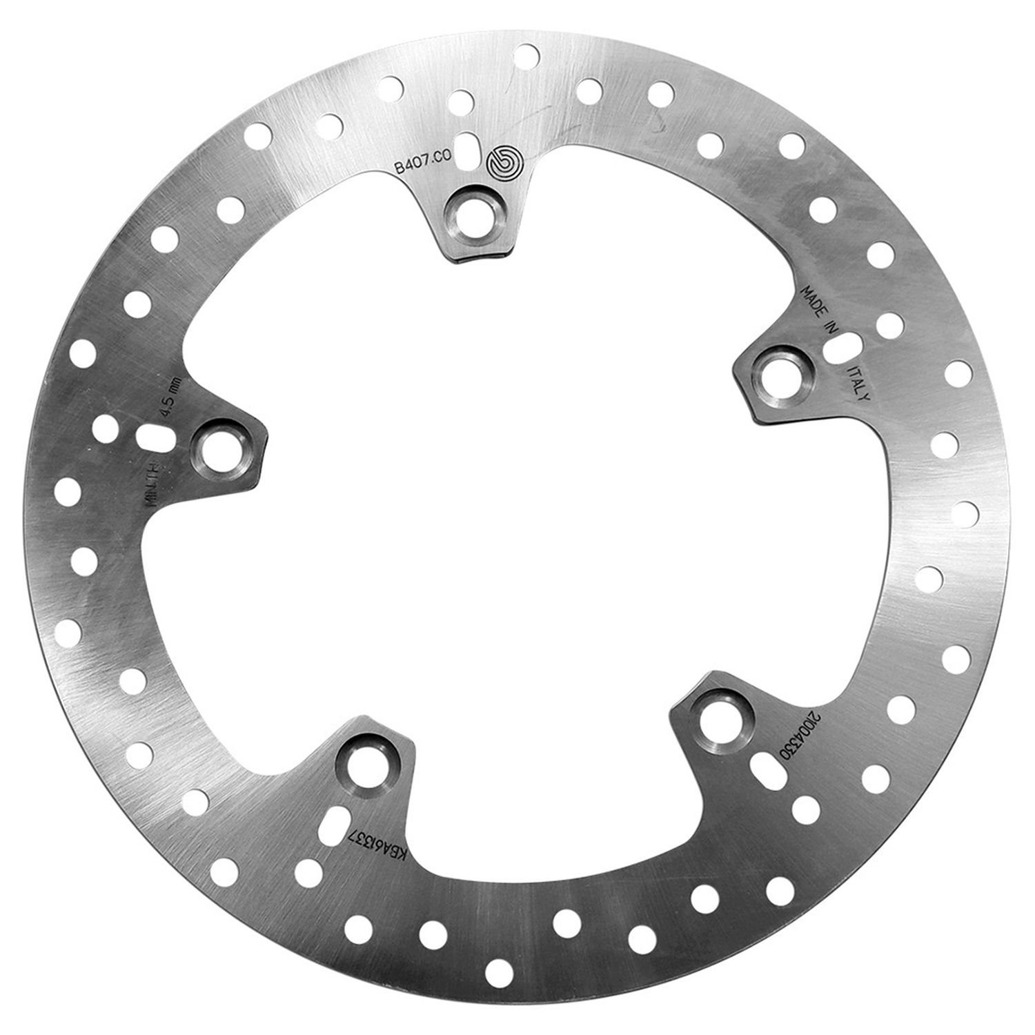 Tarcza hamulcowa tył BMW S 1000 XR, R NINE T, K 1200 R, R 1200 GS/ADVENTURE, R 1200 R, R 1200 RT (265X136X5MM) (5X10,5MM) Brembo | 68B407C0
