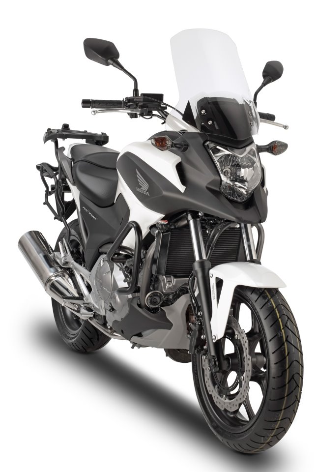 Szyba akcesoryjna Honda NC 700X/NC 750X/DCT 49,5x41cm przeźroczysta Kappa | KD1111ST