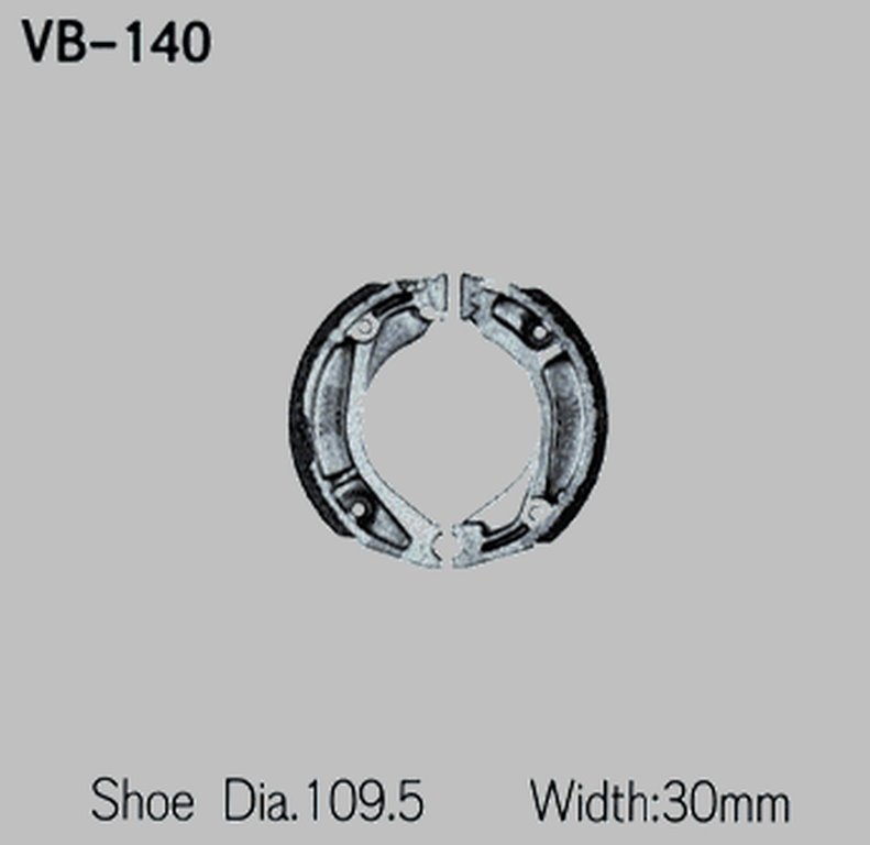 Szczęki hamulcowe Honda XL 250R, XL350R VESRAH | VB-140S