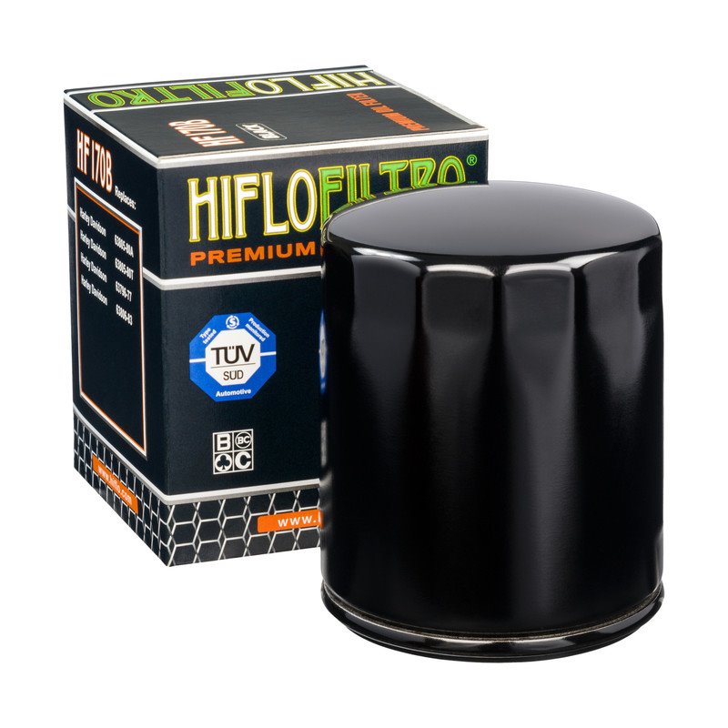 Filtr oleju HF170 Harley-Davidson Czarny HifloFiltro | HF170B