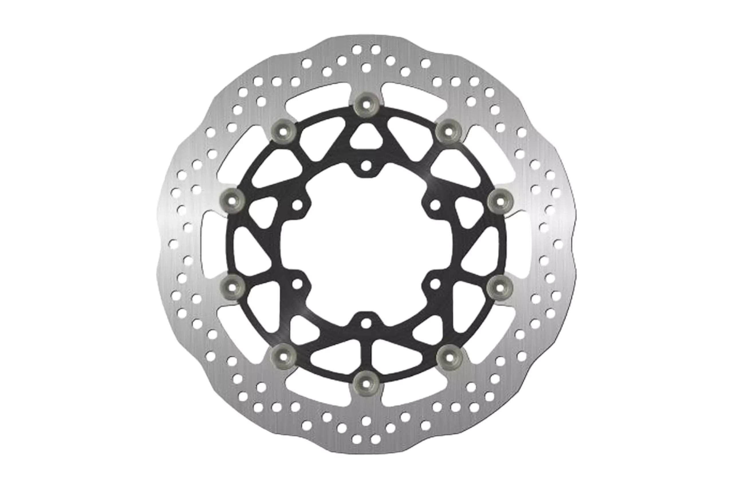 Tarcza hamulcowa przód Suzuki GSXR ABS 1000 (320X102X5,0MM) (6X8,5MM) WAVE PŁYWAJĄCA (ŚRODEK ALUMINIOWY) | NG1639XG
