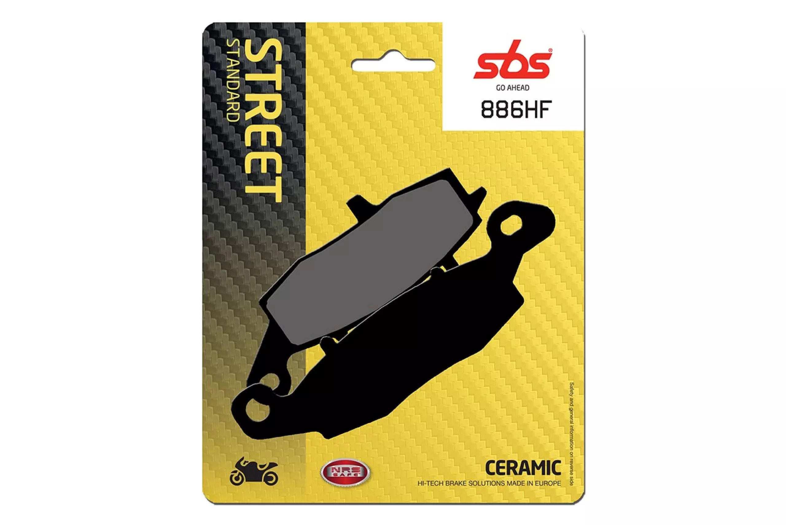 Klocki hamulcowe KH231/2 STREET CERAMIC | 886HF