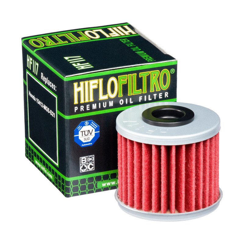 Filtr oleju HF117 Honda NC700S DCT, 750S/X DCT, 750 Integra DCT, CRF1000/1100 Africa Twin DCT (filtr przekładni DCT) HifloFiltro
