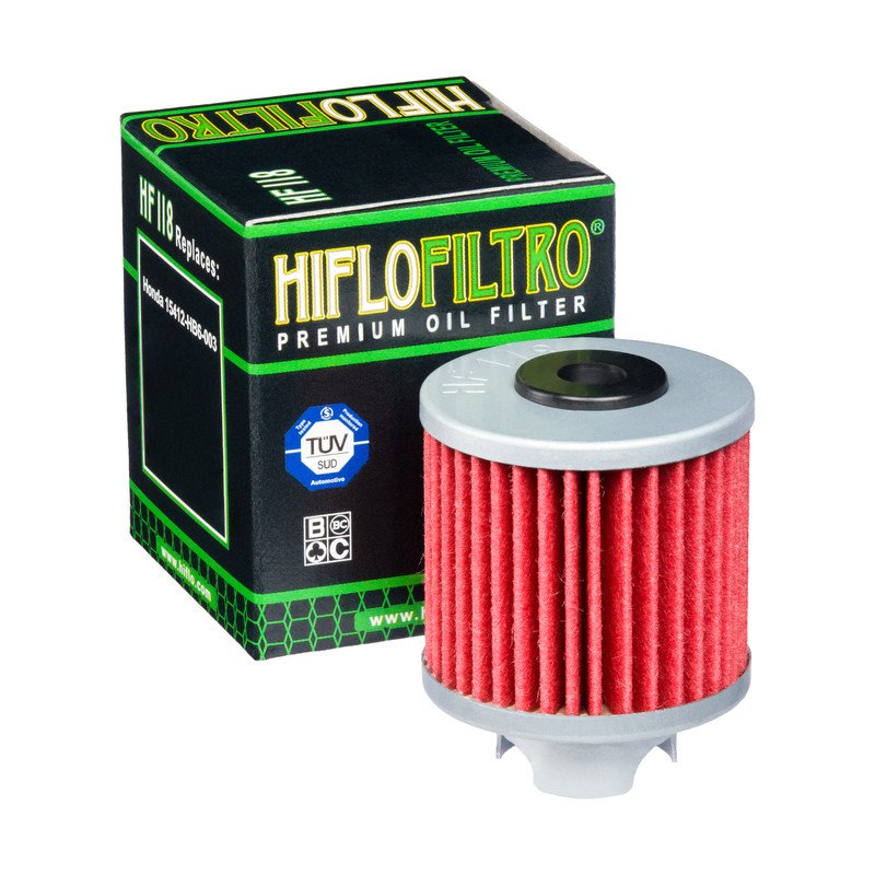 Filtr oleju HF118 Honda ATC 125, TRX 125, Pit Bikes HifloFiltro