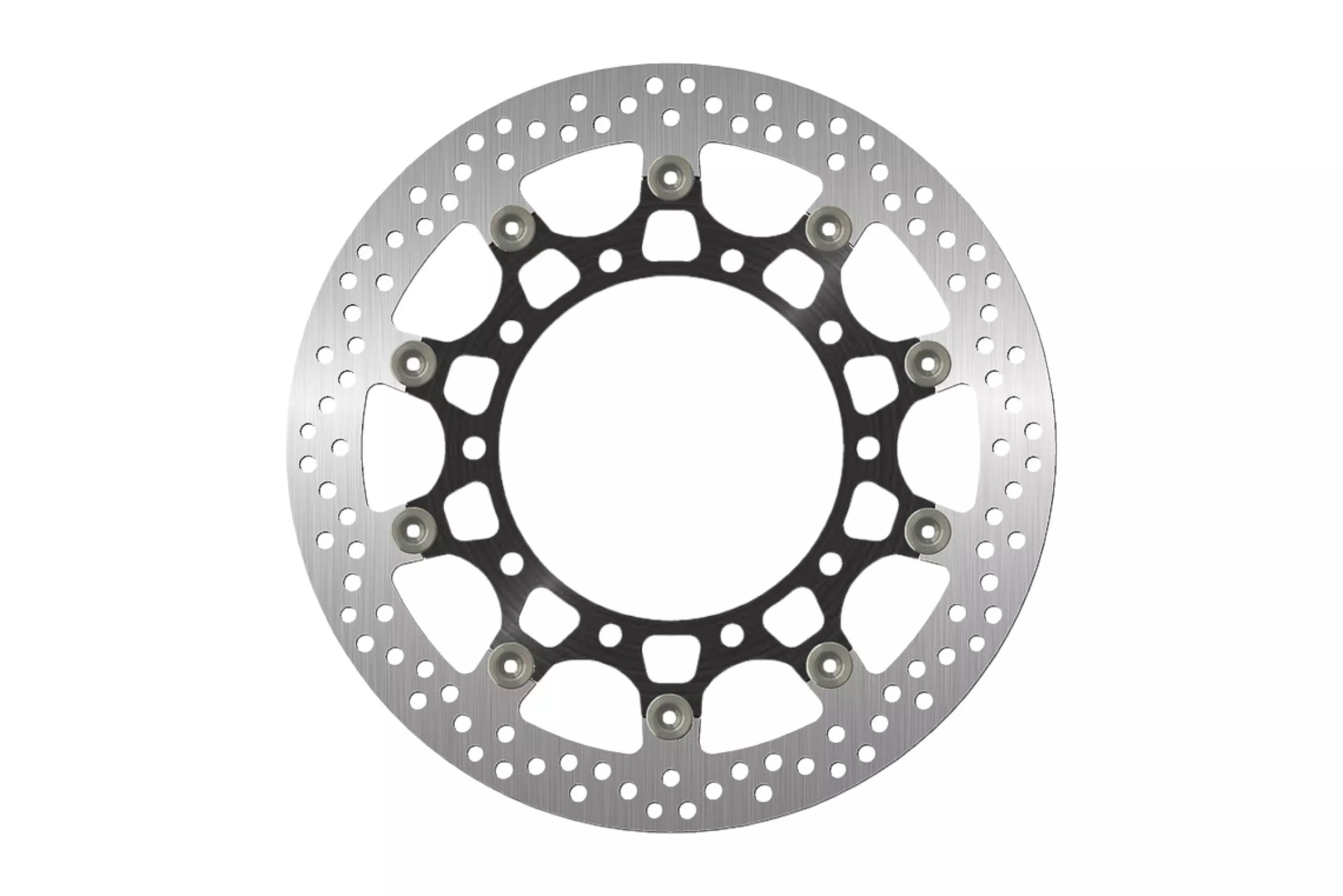 Tarcza hamulcowa przód Kawasaki H2 1000 Ninja (330x148,4x5,5mm) (5x10,25mm) (Środek aluminiowy) | NG1811G