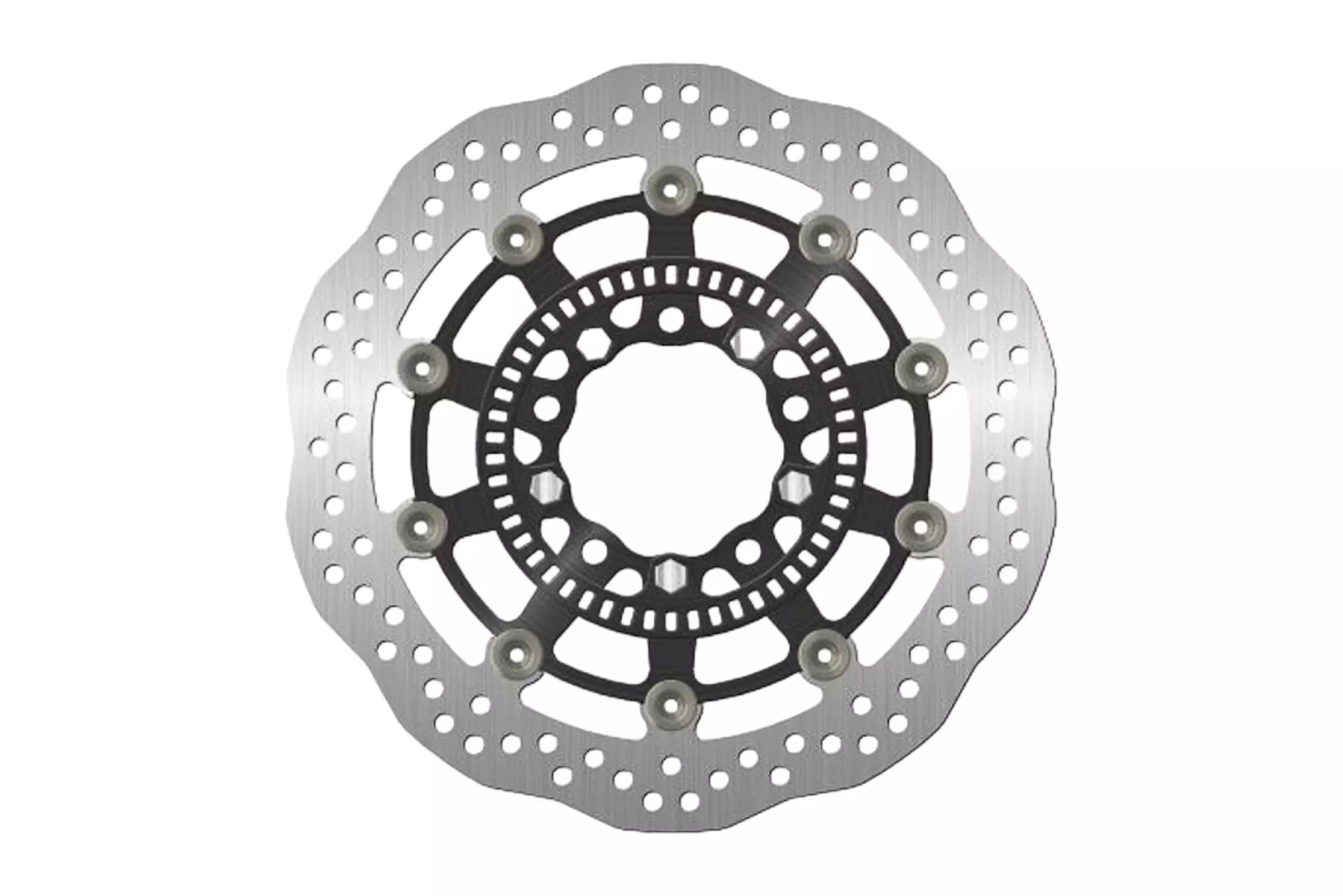 Tarcza hamulcowa przód Kawasaki ER6N, KLE 650 Versys, ZX6R, Vulcan 650 (300X80X5MM) (5X10,5MM) WAVE PŁYWAJĄCA (ŚRODEK ALUMINIOWY) | NG1701XG