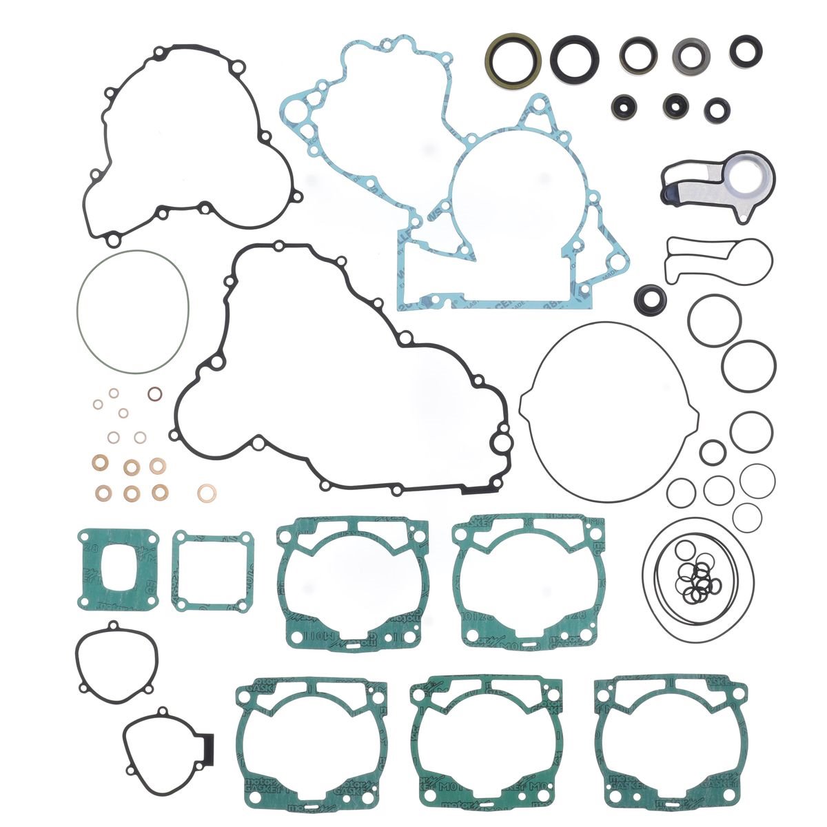 Komplet uszczelek z uszczelniaczami olejowymi KTM EXC 250/300, SX/XC 250, XC 300, XC-W 250/300; Gas Gas EC 250/300, EX 300; Husqvarna TE 250/300, TX 300/TC 250 Athena | P400270900099