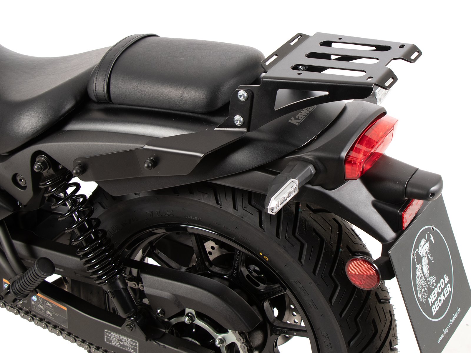 Minirack, bagażnik na torbę Kawasaki Eliminator 500 2024-2026 Hepco & Becker | 6602552 01 01