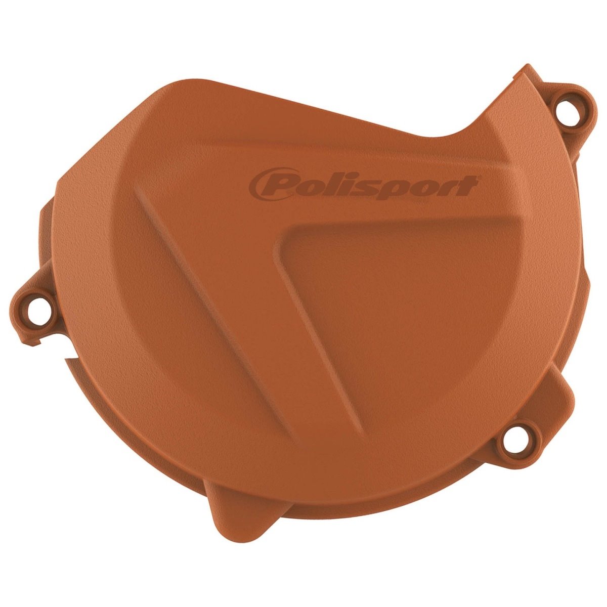 Osłona pokrywy (dekla) sprzęgła KTM SX-F/XC-F 450, EXC-F/XCF-W 450/500, Husqvarna FE 450/501, FC/FS 450 Kolor pomarańczowy Polisport | 8460500002