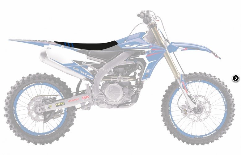 Siedzenie kompletne Yamaha YZ 250F, YZ 450F, WR 250F, 450F Standard Blackbird | E9202S