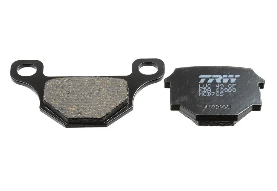 Klocki hamulcowe ORGANIC Aprilia RX 125, Derbi Senda/Terra/GPR 125, Gas Gas EC 250/300, Rieju Maraton 125 TYŁ TRW | MCB765